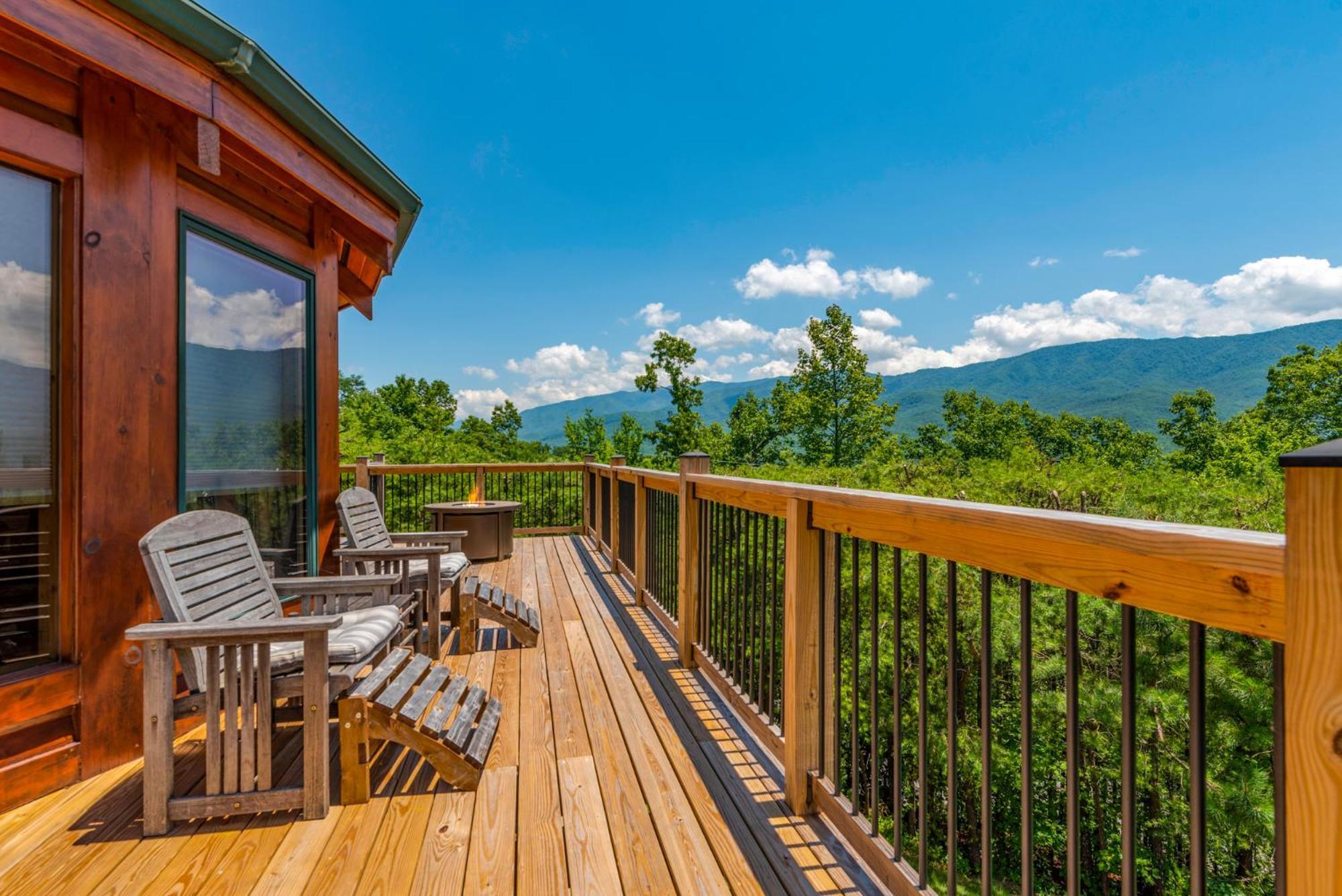 Pinnacle View Lodge By Stony Brook Cabins 개틀린버그 외부 사진